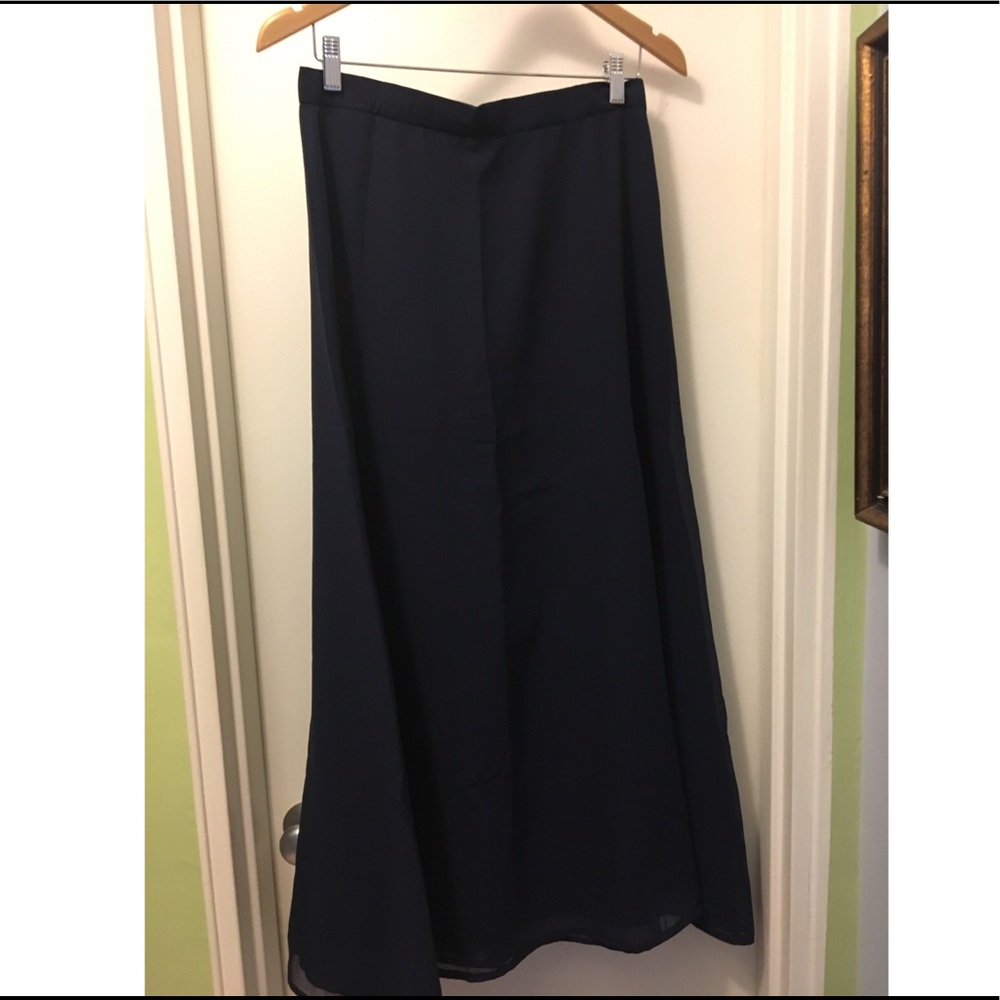 Dark Green long maxi skirt